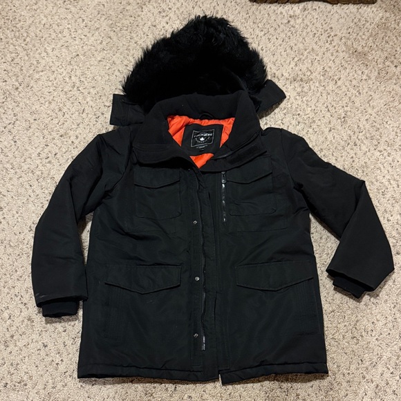 Noize Black Jacket with Orange Lining L - Picture 1 of 10